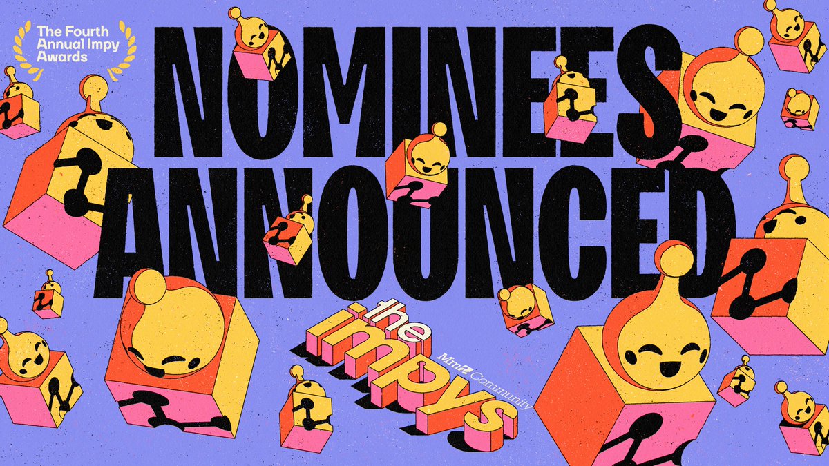 mediamolecule's tweet photo. ✨ The 4th Annual #ImpyAwards are GO! ✨

We've very excited to reveal this year's nominees and give you a sneak peak at our upcoming multi-day festival.

🌟 Discover what's in store: https://t.co/ZxlJtlkrfp

🏆 Nominees shortlist: https://t.co/QzThZ2UEnT

#MadeInDreams https://t.co/fW6Y1U3iwb