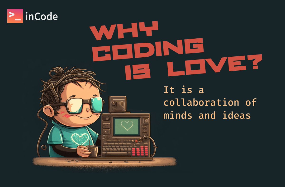 inCode_Systems's tweet photo. Here is why we love #webdevelopment  
Share why you love your job in the comments. Let there be ❤️
P.S. this content was created with the help of #AI

#appdevelopment #valentinesday #webdeveloper #incodesystems #uiux #webdesigner #webdesign https://t.co/bCKSvSMLyV