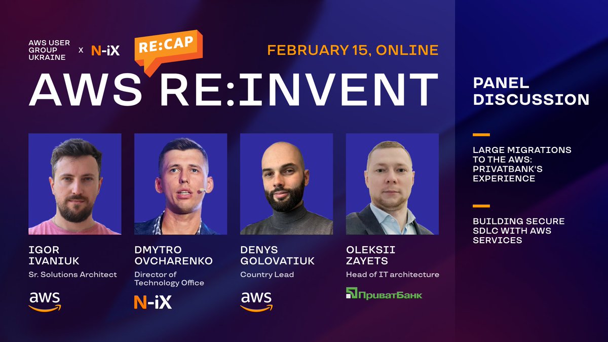 AWS User Group Kyiv 🇺🇦 tweet media