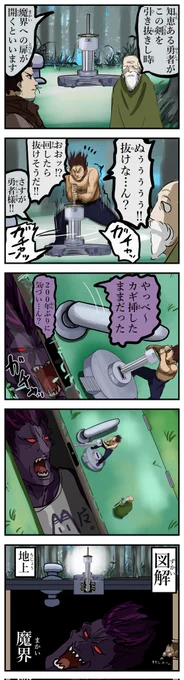 魔界への扉。 