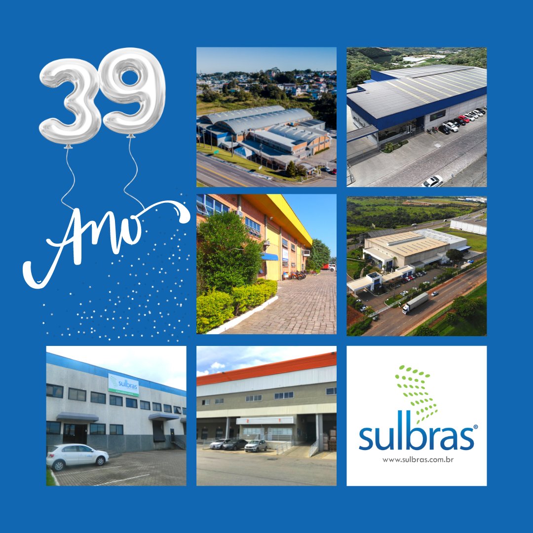 Sulbras's tweet photo. 14 de Fevereiro
39 anos de fundação da Sulbras!

Desde 1984 moldamos nossa história com muitos desafios, vitórias e aprendizados, e os frutos dessa trajetória se multiplicaram em 6 unidades espalhadas nos estados do RS, SC, SP e PE. https://t.co/IGEgmf8A07