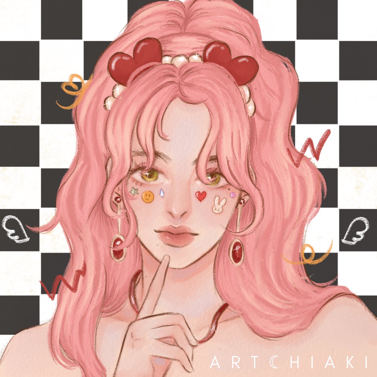 artchiaki's tweet photo. Happy 💝’s day! #illustration #artph https://t.co/l03LK80My2