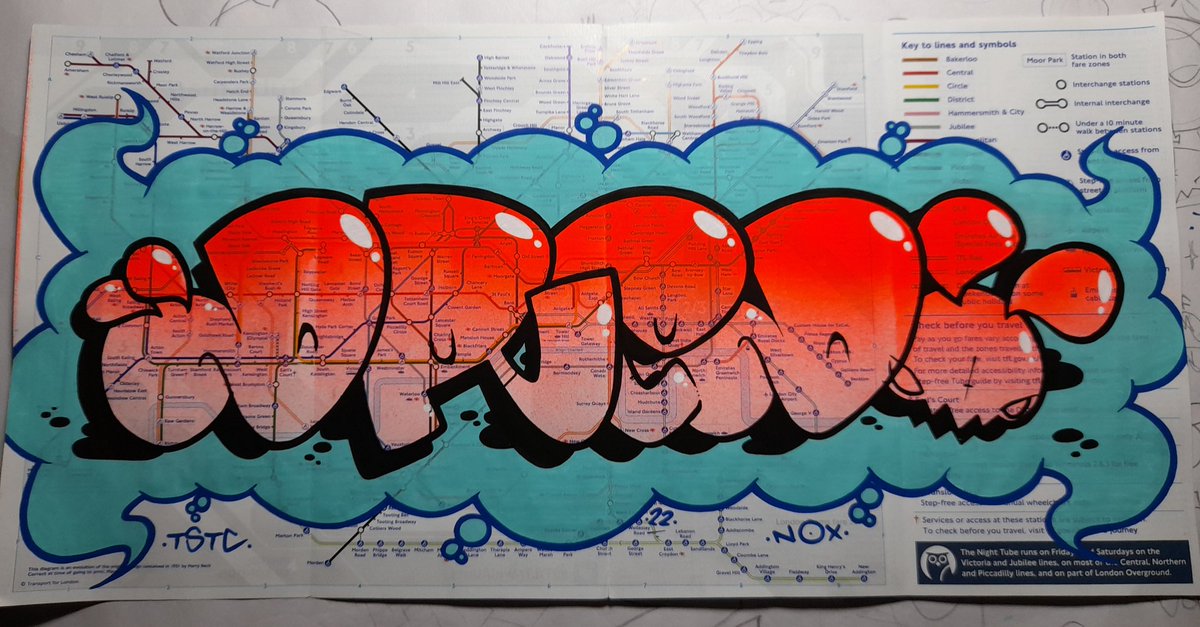 maddred_uk's tweet photo. #graffiti #tubemap https://t.co/9EzzaMOn0W