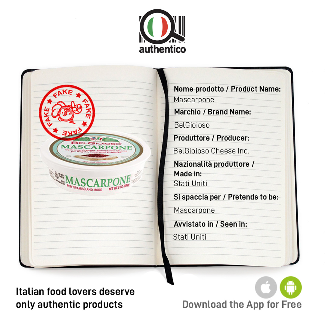 authentico_ita's tweet photo. Non farti fregare dalle imitazioni, scarica l'app gratuita Authentico per conoscere se il cibo che stai per acquistare è autentico italiano.

Don't be fooled by imitations, download the free app to find out if the food you are buying is authentic Italian📲https://t.co/5hdqlpKbSq https://t.co/QBOqHE6gFj