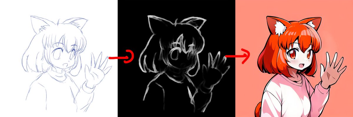 普通の img2img だと絵を全部溶かしてから再構築するので自分の絵で