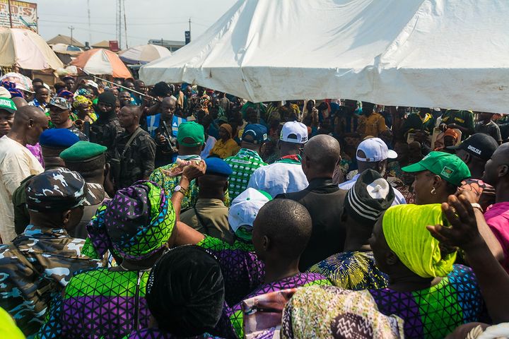 BOTCampaignOrg's tweet photo. Biyi Otegbeye brings his message of change to Obafemi Owode, determined to make a difference when elected as Governor.
#BOT4OgunGov https://t.co/SV4Rc67GMg