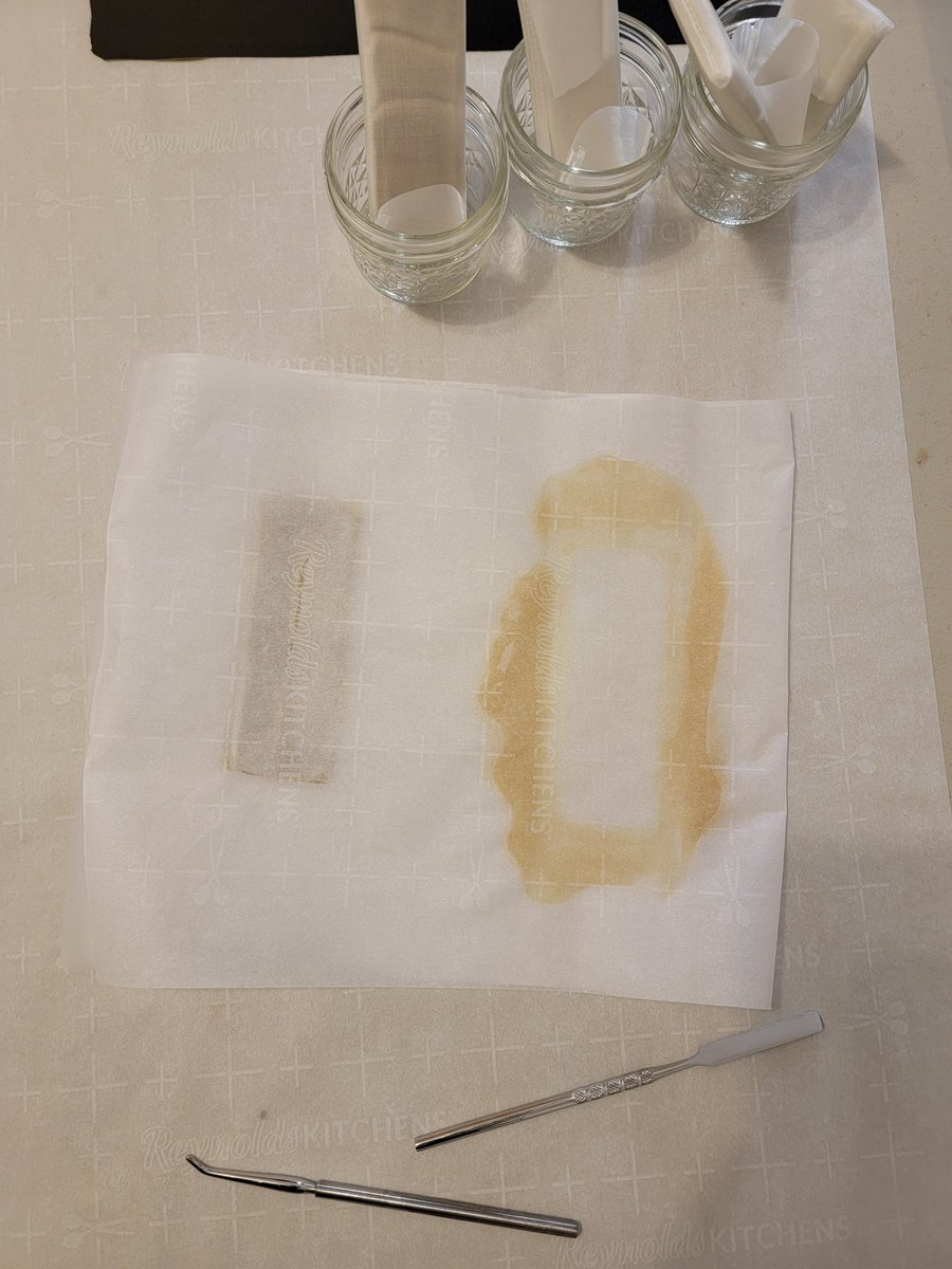 Gladventist's tweet photo. Fun day at the lab! Super fruity!
#solventless #hashishin #singlesource #Veterans @staratlas &amp; @at_mwagner who's gonna be doing solventless extractions in the game? Lol! https://t.co/gFunfhFueN
