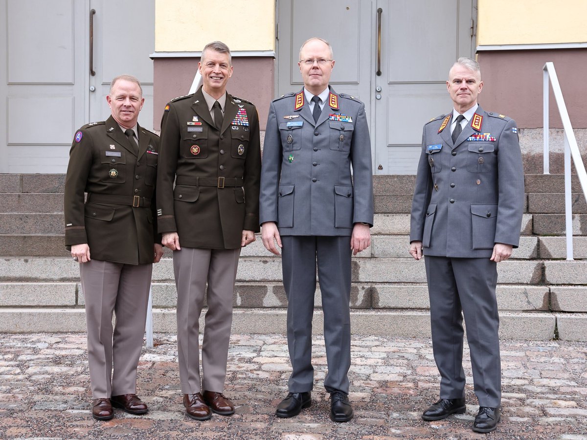U.S. Embassy Finland on Twitter "RT Puolustusvoimat The Chief of the