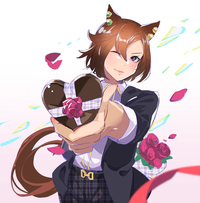 バレンタインテイエムオペラオーくん。 