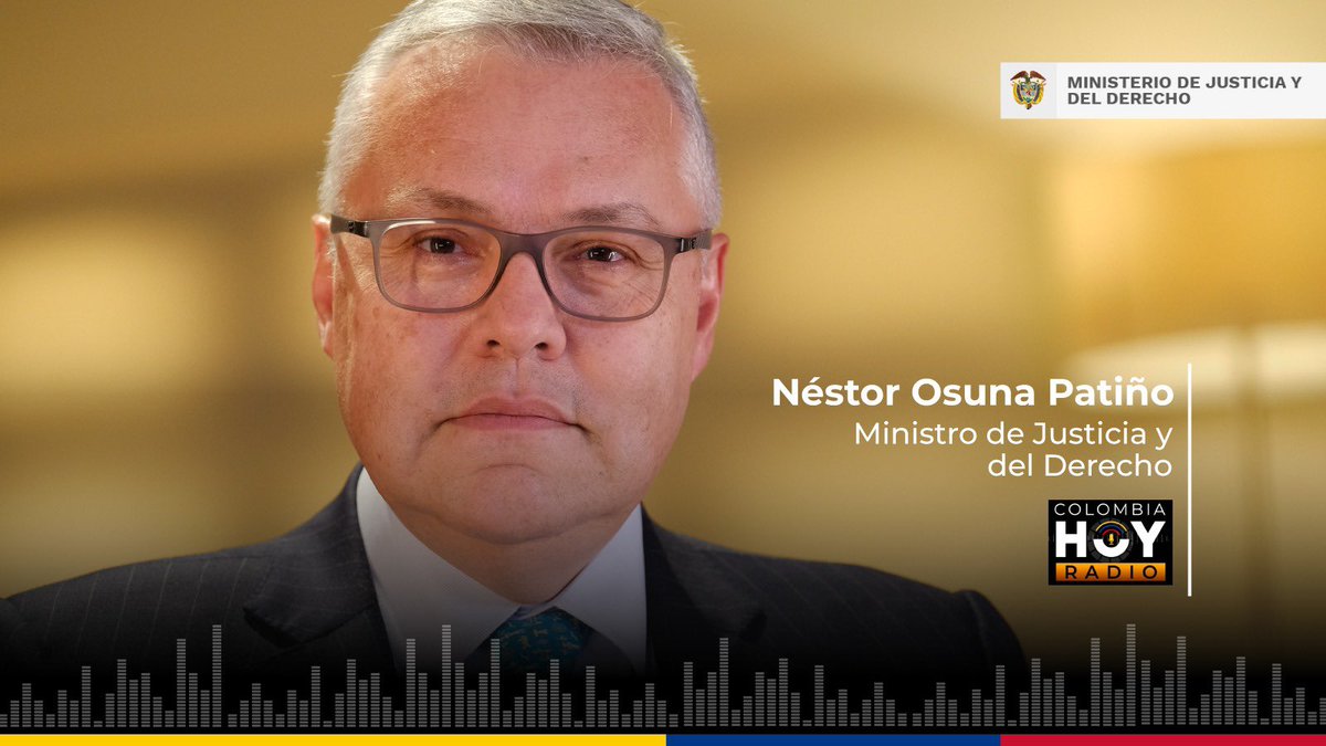 MinJusticia Colombia tweet media