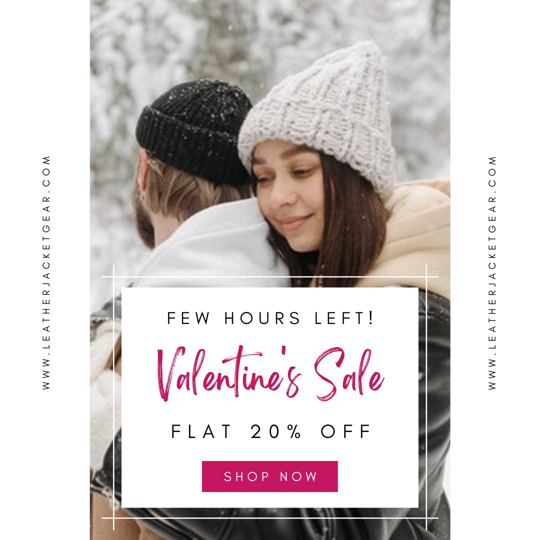 gear_jackets's tweet image. Valentine's Day Gift Contest 🎁 
Shop Today, Participate in our monthly Lucky Draw &amp;amp; win 140$ worth Gift Card 🥳 

Visit LeatherJacketGear.com

#happyvalentinesday 💓
#valentinesgift ❣
#LeatherJacketGear 💕