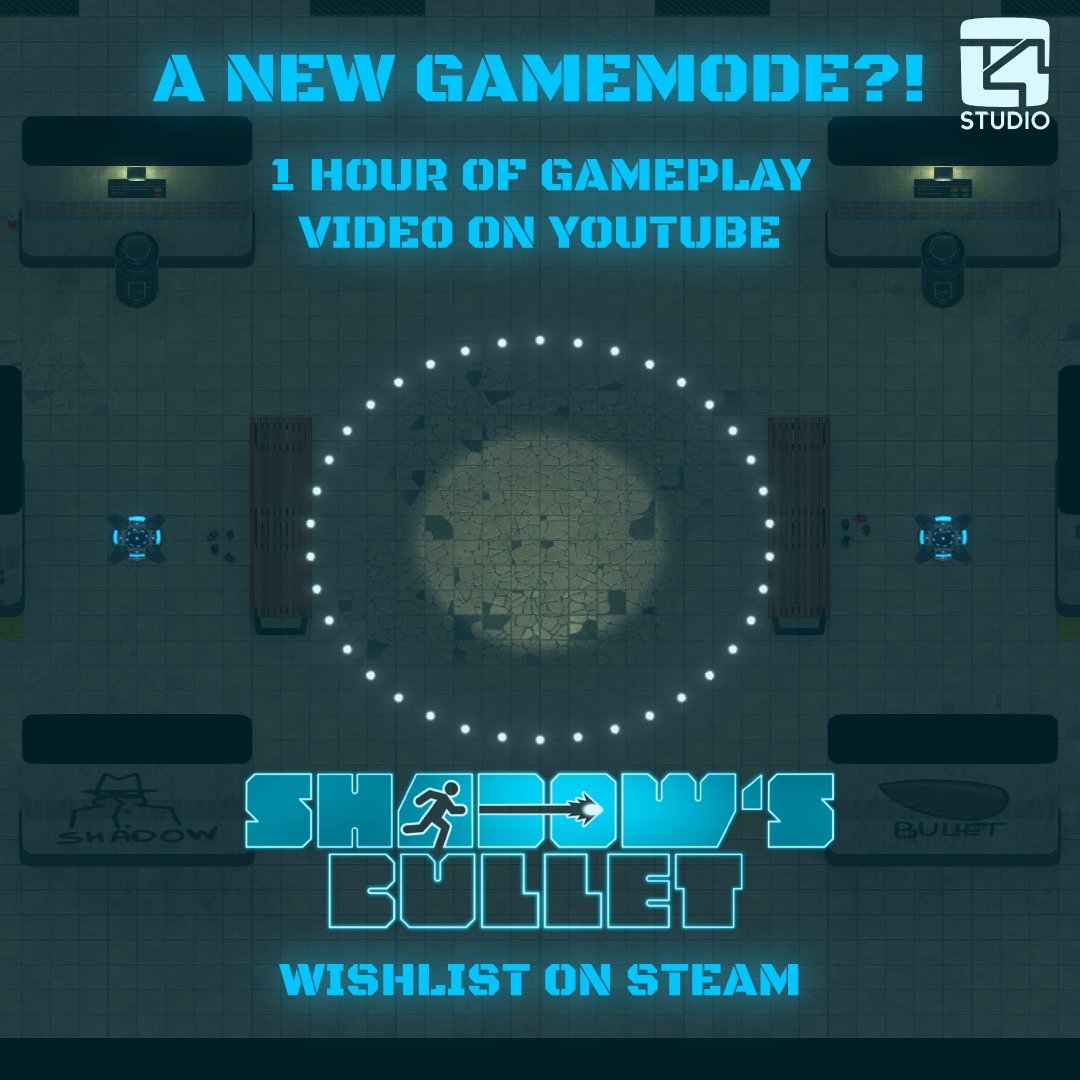 sbulletgame's tweet photo. Hello everyone!

1 hour of gameplay with a new gamemode is available on our YouTube channel! 🔥🔥🔥

https://t.co/vHp3JYzhmL

Follow us on our social media via the link in our bio! 📱

Wishlish Shadow's Bullet! 😀

#gamedevs #IndieGameDev #indiedev #Steam https://t.co/vfi3xsiRoN