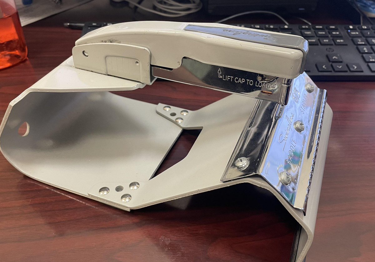 TheKeptPromise's tweet photo. How cool 😎  is a Saddle #Stapler for your #booklets! — Made with Create Booklet 2 of course ;)
https://t.co/6mMhH8Mp5r https://t.co/pS4XQH4jy5