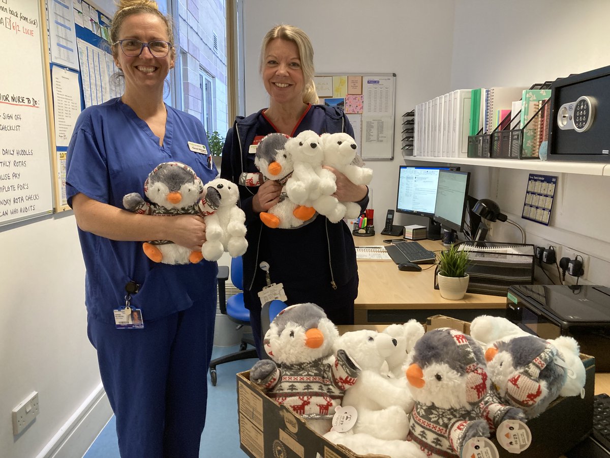 We are feeling all the love today! Thank you <a href="/WHSmith/">WHSmith</a> for the donation of these super soft toys. 

We were able to take them straight off to our <a href="/oralsurgeryrcht/">Oral Surgery Department RCHT</a> to help comfort some of our youngest patients. 

#ShareTheLove