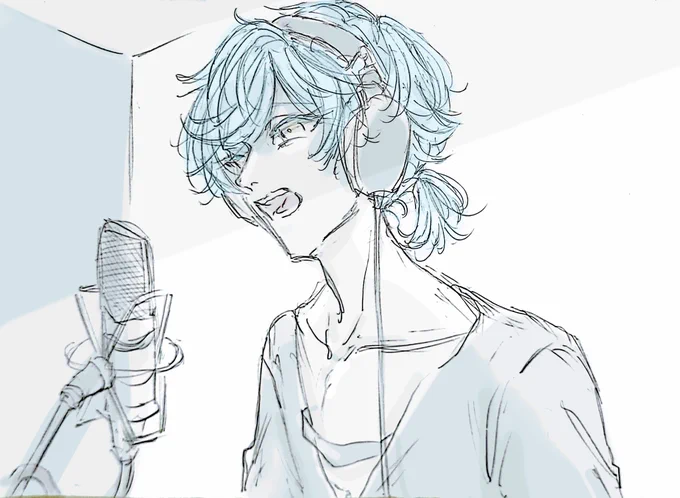 #無期迷途#無期絵途暫定男子組で存在しない歌ってみた動画撮る遊びをしてた。 