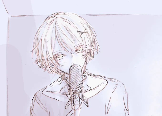 #無期迷途#無期絵途暫定男子組で存在しない歌ってみた動画撮る遊びをしてた。 