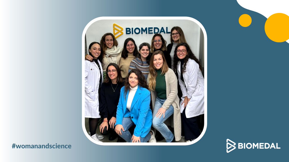 BiomedalEN's tweet photo. 👩‍🔬#InternationalDayofWomenandGirlsinScience was celebrated on 11 February.

From Biomedal we want to highlight the role of female talent in #research and the scientific industry. We leave you a photo of our analysis, quality and R&amp;D colleagues. https://t.co/15Btso8i3x