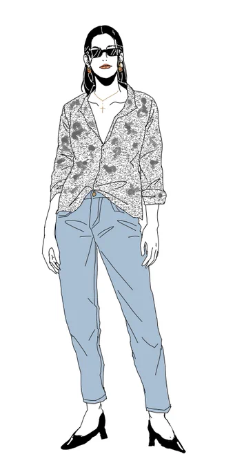 有償でのご依頼はDMかメールから承っております。厚塗り、油彩風、コミックタッチなど様々な作風が可能です。雑誌やムック本での掲載経験多数あります。#ファッションイラスト#イラスト#お仕事募集#イラストレーター 