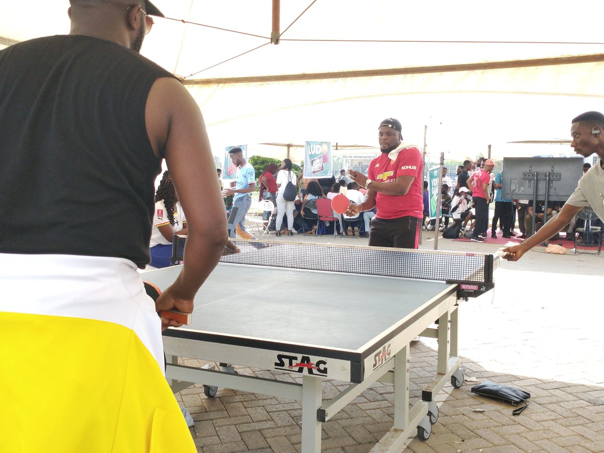 Big thanks to Pastor Brown, Pastor Olga and Mr Daniel of the UPSA branch.

Let's #playtabletennis
Follow @CoachSmartte table tennis coaching, high quality equipment and exquisite table tennis events.