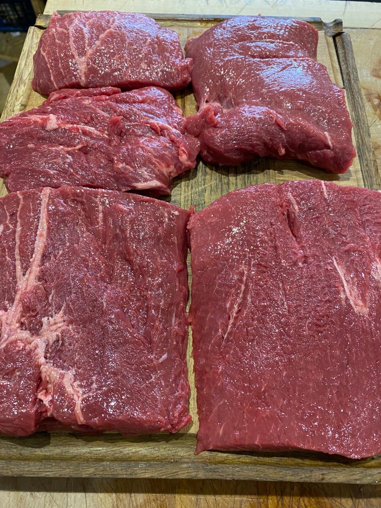 OrchardViewFarm's tweet photo. Flat iron steaks in the counter today - perfect for a romantic home cooked meal tonight 🥰❤️ https://t.co/J8zxF1rU2q
