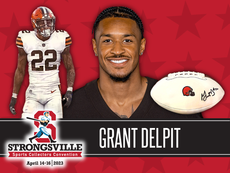 Valentine's day just got sweeter - The Browns' rising young safety Grant Delpit will be a guest this April! Autograph tickets available now: strongsvillesports.com/appearances

#grantdelpit #clevelandbrowns #lsu #thorpeaward #strongsvillesports