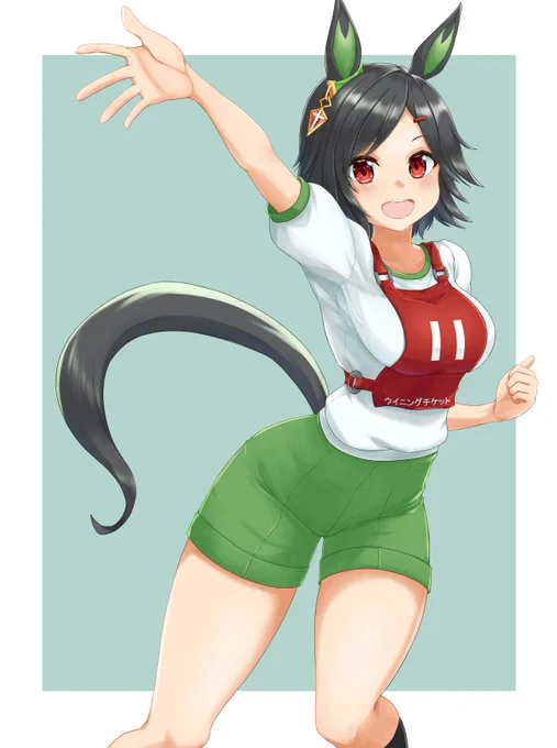 ウイニングチケット練習#ウマ娘 