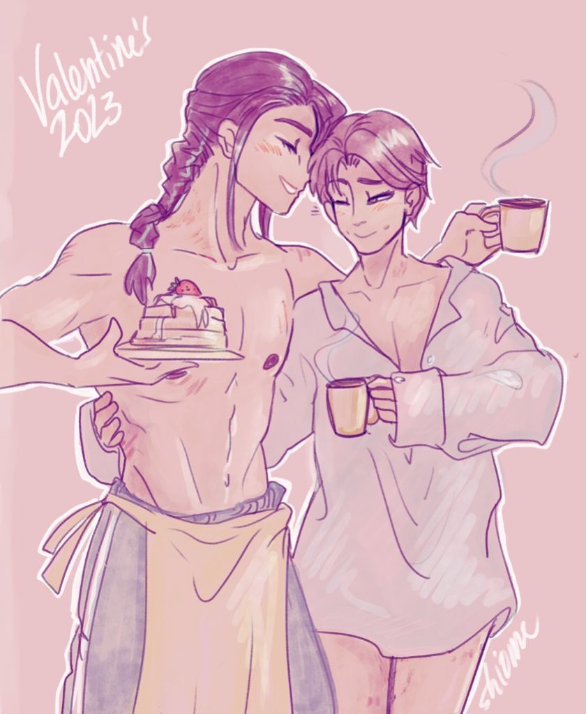 robotrabbits's tweet photo. Happy #xiyao valentines y’all! (ft. morning after) https://t.co/ic9XNZKEgv