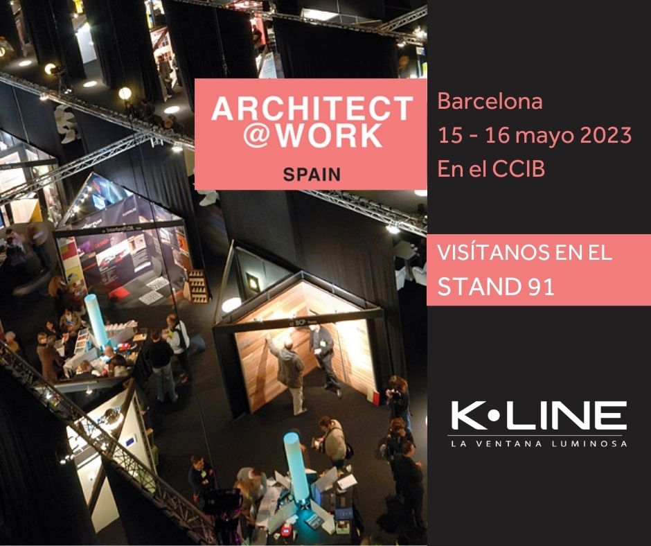 Tenemos el placer de anunciar que K·LINE asistirá al <a href="/ATW_INTL/">ARCHITECT@WORK</a> que se celebra los días 15 y 16 de marzo en el CCIB Barcelona.
En esta feria enfocada a la innovación para arquitectos e interioristas, este año el tema serán “Los recursos naturales”.
Más info:bit.ly/3lxnEY8