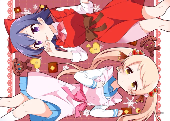 \ハッピーバレンタイン!/\はっぴーばれんたいん!/⁠ \Happy Valentine!/バレンタイン イラスト連発!本命チョコ?義理チョコ?友チョコ?作品内の描写で判断してチョコレート! 