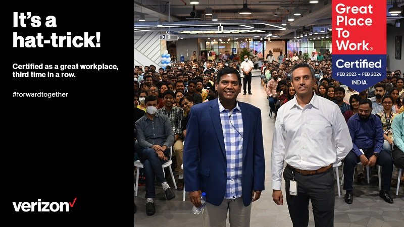 We're excited to be certified as a ‘Great Place to Work’ for the 3rd consecutive year by <a href="/GPTW_India/">Great Place To Work India</a>. A testament to the commitment &amp; efforts of 6500+ V Teamers who contribute to our winning culture built on the tenets of trust, values and performance excellence #greattofantastic