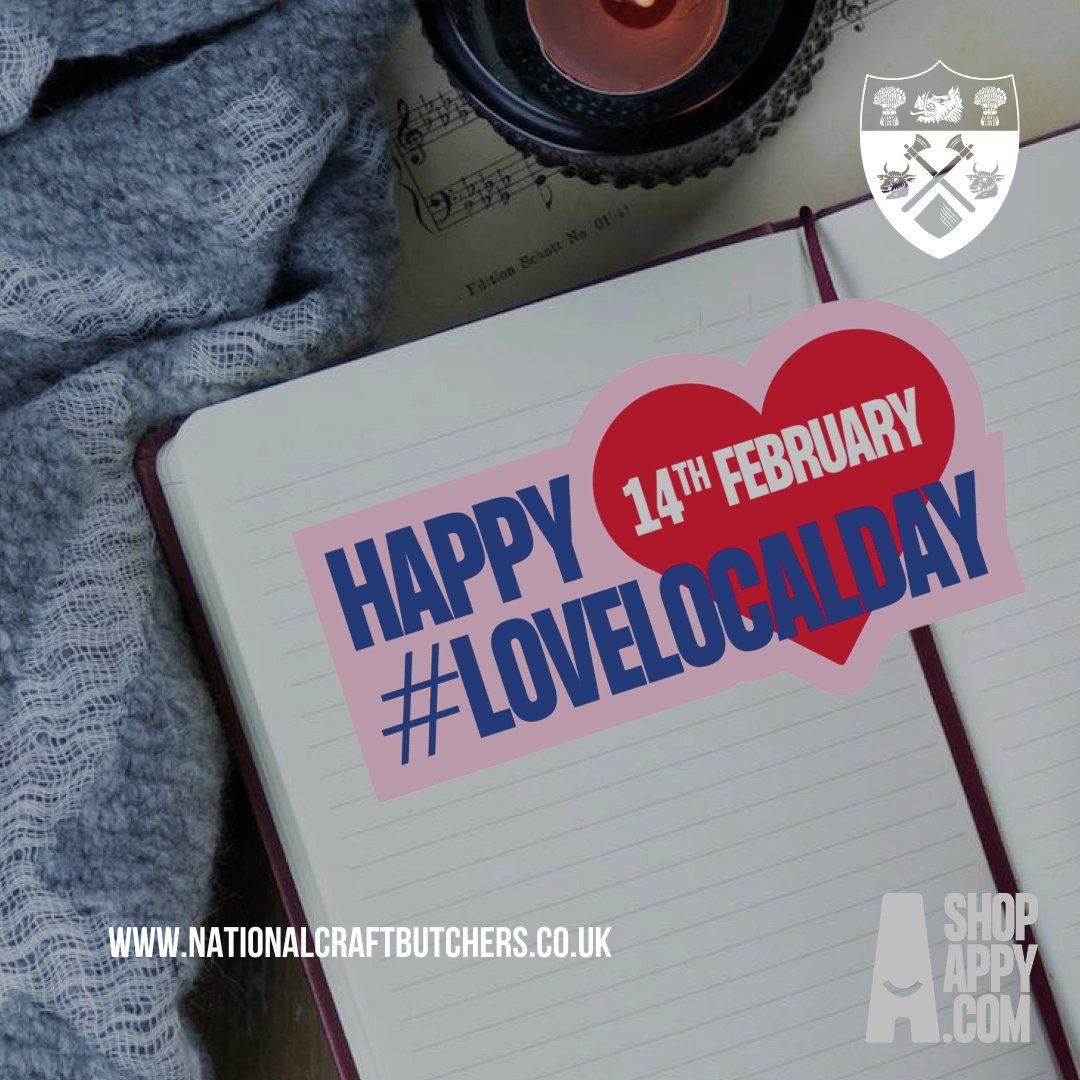 Love Local Day is about celebrating the local businesses you know and love. 

👉  Find your local craft butcher: ow.ly/Rpni50MLPJ9

#NationalCraftButchers #NCB #CraftButchers #butcher #LoveLocalDay #LocalLover #SupportLocal #ShopAppy #ShopAppiness @ShopAppyUK