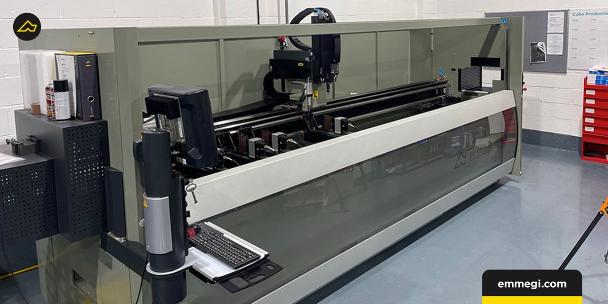 🇬🇧 Cube Commercial chose Phantomatic T3A as their CNC machining center for aluminum profile machining. 

The company chose to rely on us because of the acknowledged efficiency and reliability of our machines.