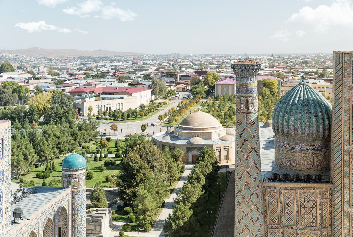 #Usbekistan - die Perle der #Seidenstraße will als #Tourismus|ziel durchstarten. Bis 2025 wird eine Verdopplung der ausländischen Besucher auf 10 Mio. erwartet. Investoren planen zahlreiche neue #Hotel|s und Tourismuszonen. Mehr dazu in unserem Bericht: gtai.de/de/trade/usbek…