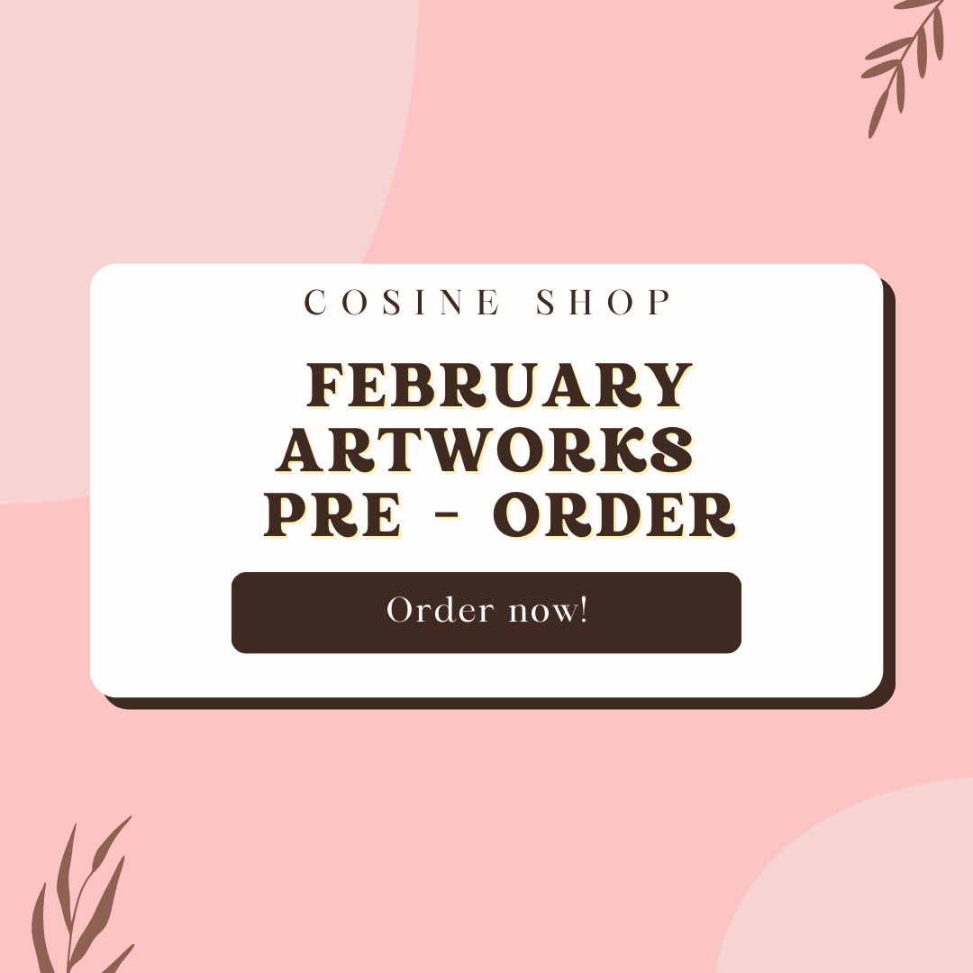cosineshop's tweet photo. This Heart’s Day, let’s add up these art prints to your collection.

Get your favorite Montefalco Girls, and our well-loved ADA couples art works made by Astridityyy

Relive the HS life of Riguel and Lili with these lovely art works by Zeinarts https://t.co/LhZX2EoSDu