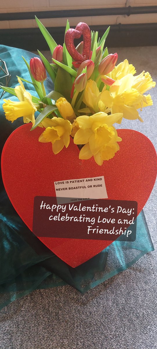 Our Quiet Room on Campus reminds of Love and Friendship on this Special day.
May you savour your friends and be a person of Love and Light