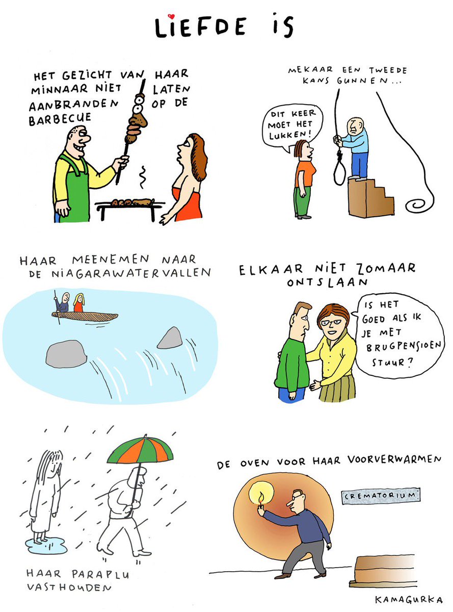 annelaat's tweet photo. Valentijnsdag! LIEFDE IS
van #Kamagurka @LucZeebroek https://t.co/z10XoqtUuQ