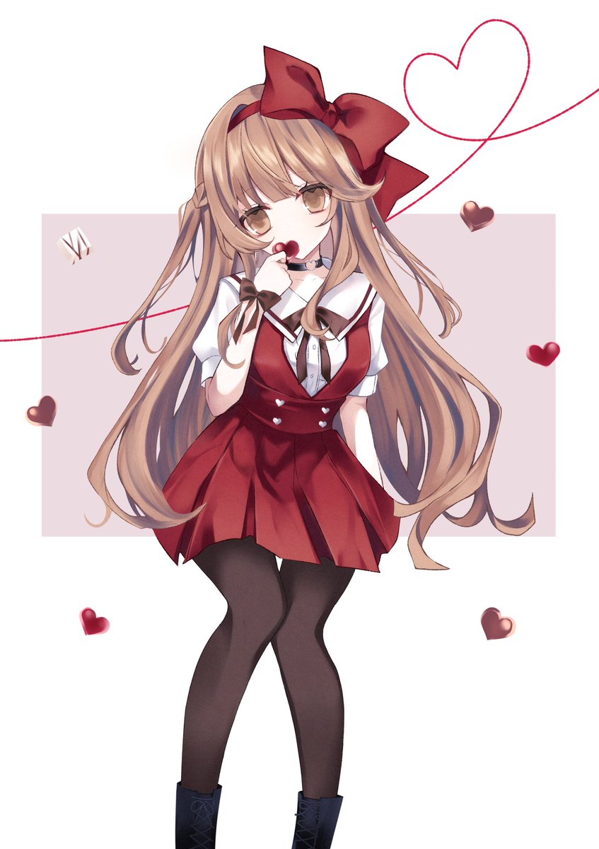 「Happy Valentine'- 」|來実ましろ*⑅コミ1【D08a】のイラスト