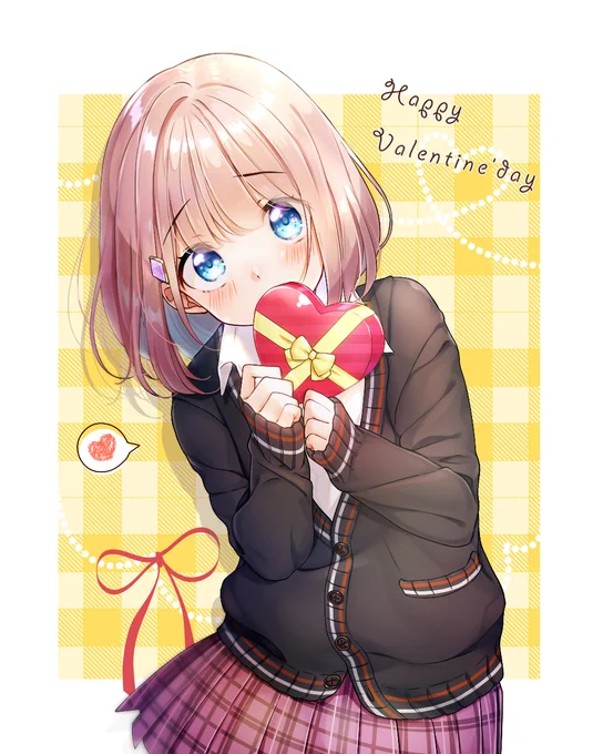 Happy Valentine's day!#過去絵 