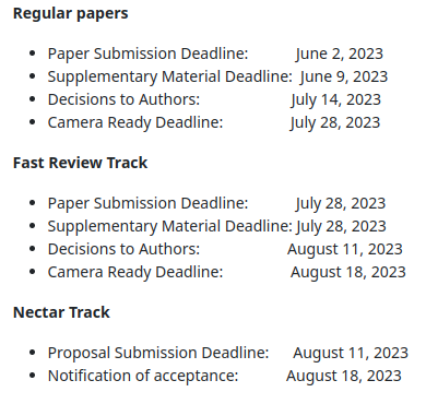 gcpr_by_dagm's tweet photo. #GCPR23 Call for papers. We have a fast track for #ICCV2023 ... https://t.co/W4TsHqq7HP https://t.co/Rzrs7kOSWp