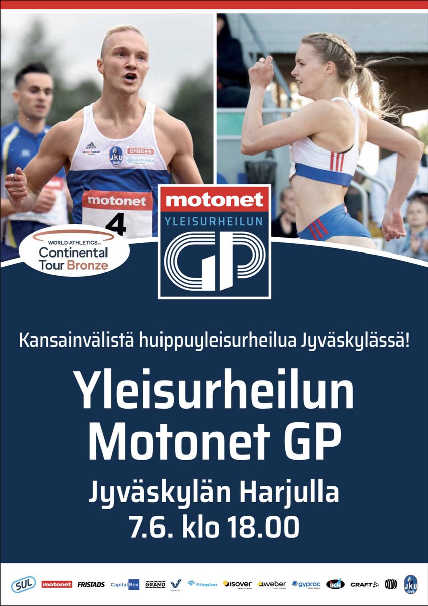 Päivämäärä ylös! Jyväskylästä starttaa kesän 2023 Motonet GP-kilpailusarja, jonka kaikki kilpailut kuuluvat tänä vuonna WA:n Continental pronssisarjaan.