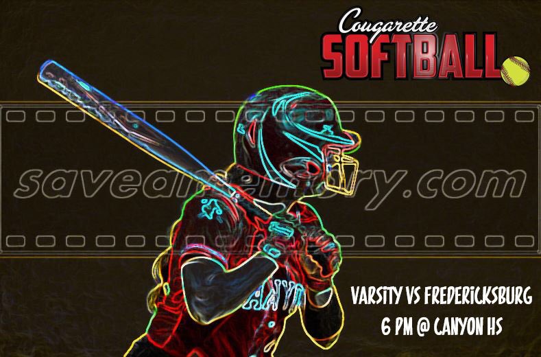 CanyonHS_ABC's tweet photo. Good Luck to the Varsity Softball Team Against Fredericksburg at Home Tonight at 6. 🐾🥎 @Nbcanyonsoftba1 @AthleticsCanyon @canyonhscougars @DavissonDustin https://t.co/83wMPE06T7