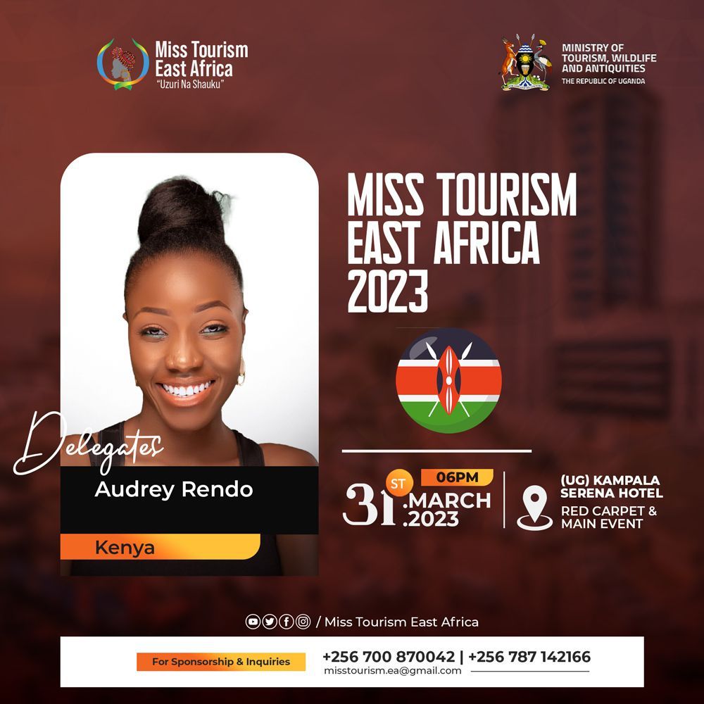 misstourismea's tweet photo. Meet the delegates who are going to represent the diverse beauty of East Africa. Come this 31st of March at serena hotel.
#beautybeyondborders https://t.co/4IIiE4PZj2