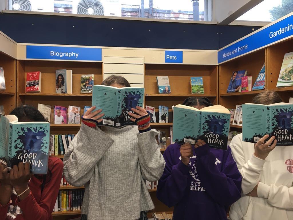 BromLibraries's tweet photo. The members of #MottinghamLibrary Bookworms Group had a great discussion about @joseph_elliott #TheGoodHawk on Saturday. @LBofBromley @Better_UK @mottchampions https://t.co/5OvP1P74Bv