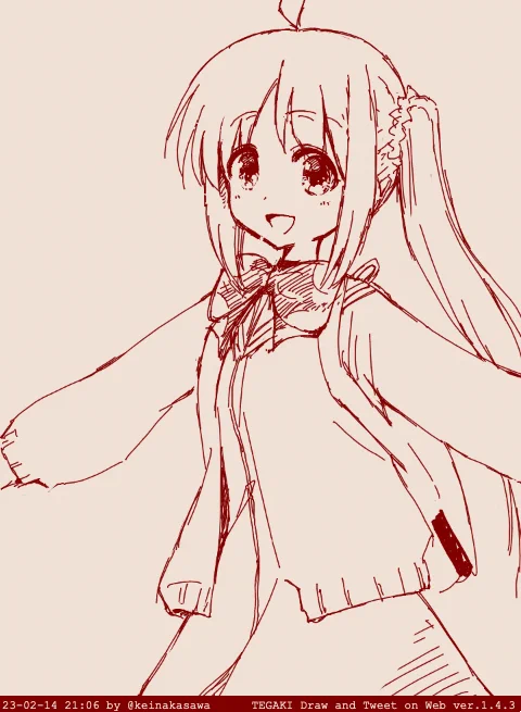 #tegaki_dt 