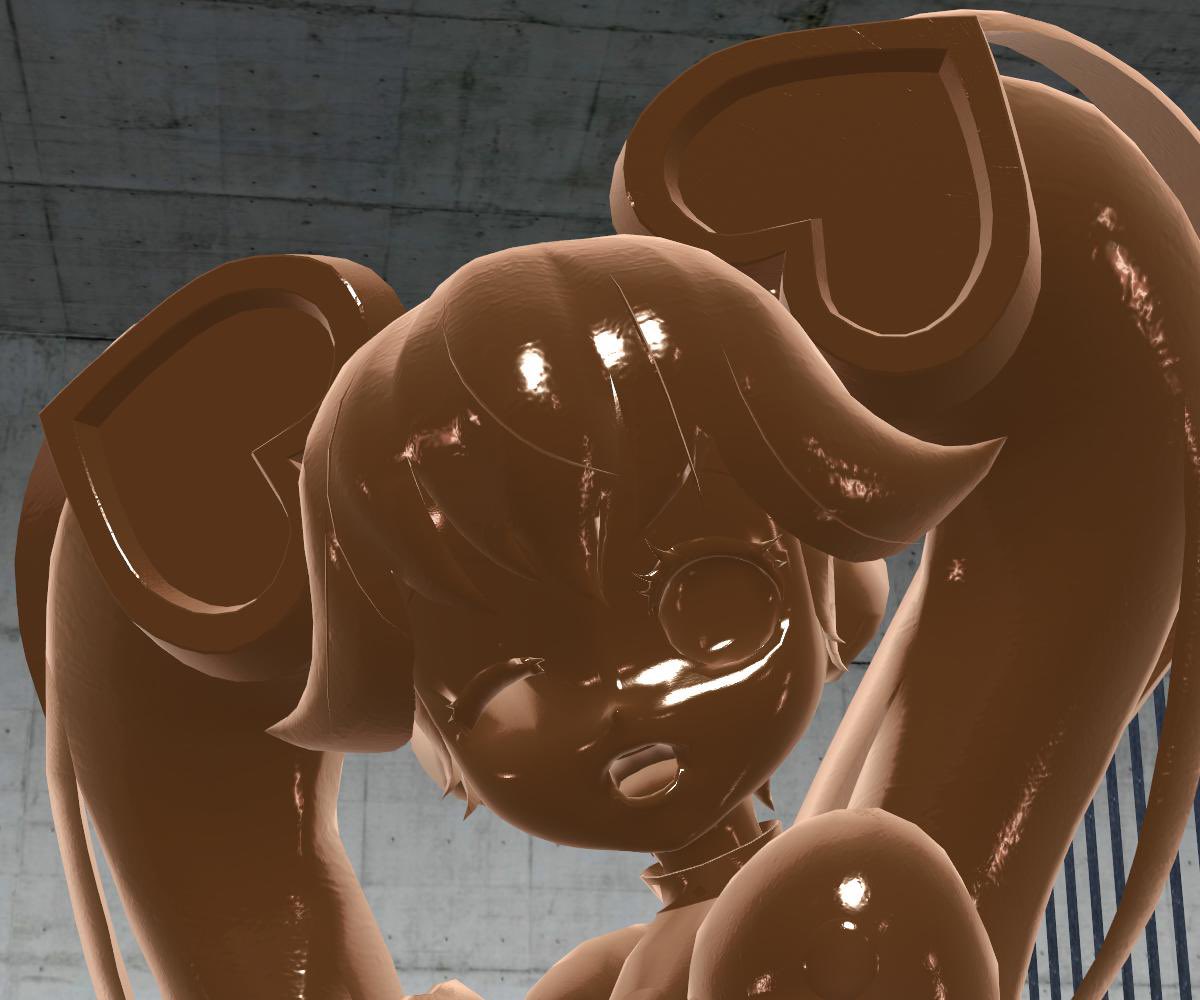 ptrhrcules's tweet photo. ここ最近忙しいとはいえバレンタインに何も載せないのはなぁと思い合間を縫って魔法少女のチョコ像をご用意しました
是非お楽しみください( ˇωˇ )
#固め #チョコ化 https://t.co/278ndDBdrf