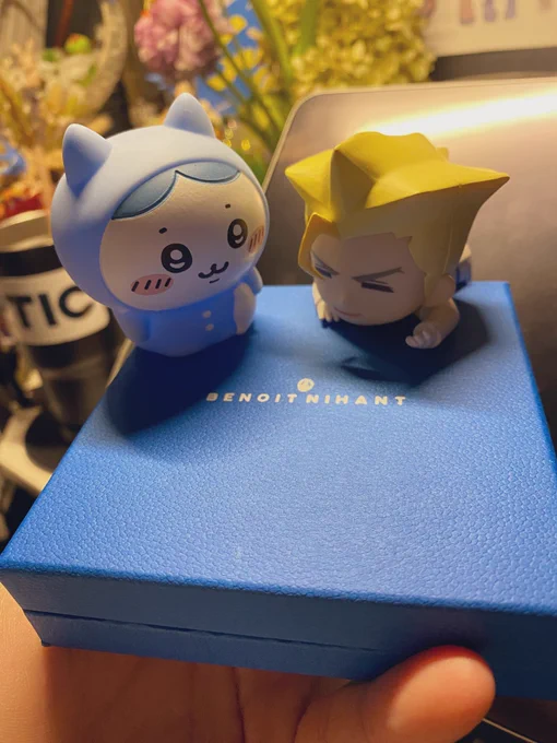 みのおじさん()から今年もチョコ頂いちゃったー!!かわいい!!ブルーハート!!!可愛いーー!!!!!!ありがとうーー!!!!!!!! 