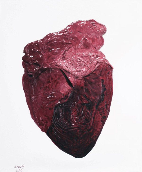 Fadhlaoui2's tweet image. . #RedInArt #ValentinesDay #FarrokhMahdavi