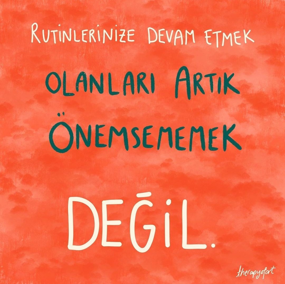 BiTerapistt's tweet photo. Önce kendimize, sonra hepimize.. 
Birbirimize ihtiyacımız var. https://t.co/FiuVjF2VII