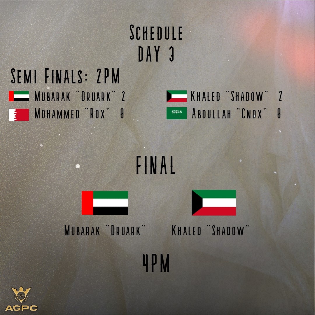 pokeMiddleEast's tweet photo. The Final
The Inaugural Champion
The Master

النهائي 
البطل الاول
من بكون ملك البطولة https://t.co/KIICUVtyG9