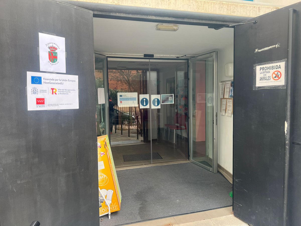 Se han finalizado las reformas llevadas a cabo en el Edificio de Servicios Sociales para mejorar la accesibilidad de nuestros vecinos al mismo. 

👉🏼Acceso a la noticia completa: ayto-daganzo.org/noticias/mejor…

#daganzo #serviciossociales #daganzodearriba #aytodedaganzo #accesibilidad